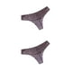 thumbnail image 1 of Minnieouse Bragas de tiro bajo, Tanga, ropa interior para mujer, Tanga, bragas sin costuras, lavable, atractivo, accesorio para citas, Café L 2Conjunto, 1 of 6