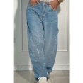thumbnail image 2 of High Waisted Baggy Jeans for Women Diamond Straight Loose Jeans Fashion Vintage Boyfriend Denim Pants, 2 of 6
