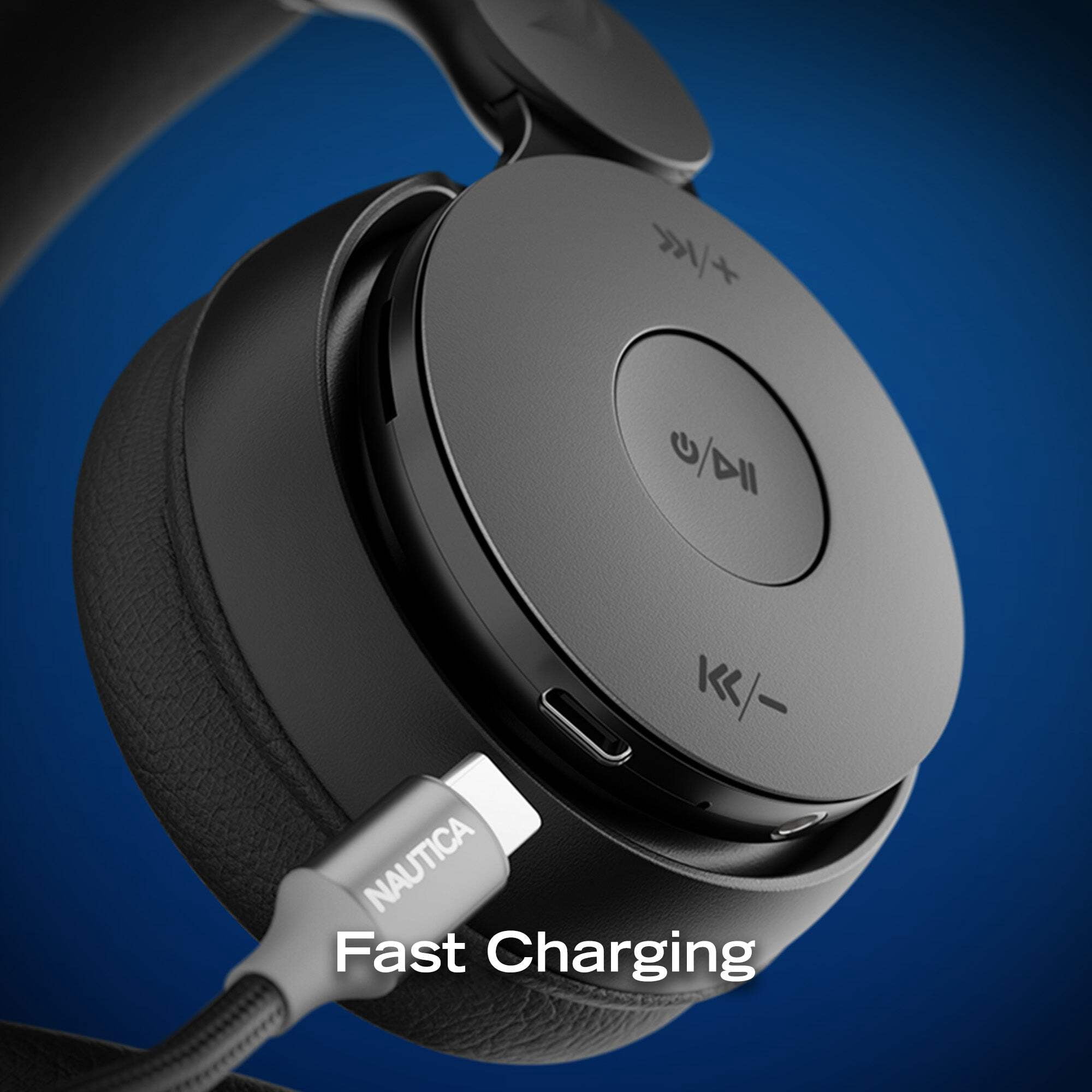 Nautica Bluetooth Stereo Headphones - URBAN H100 ( Gray )