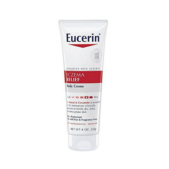 3 Pack - Eucerin Eczema Relief Body Creame 8oz Each