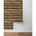 thumbnail image 4 of Seabrook Designs  Log Cabin Prepasted Wallpaper - 20.5 in. W x 33 ft. L, 4 of 6