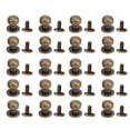 thumbnail image 2 of 20PCS 9 X 8mm DIY Copper Rivets Round Head Nipple Nail Bag Shoes Accessories For Leather, 2 of 8