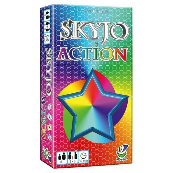 English version of best-selling skyjo action card sky city board game family party casual card game
