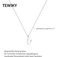 thumbnail image 5 of Initial Necklace for Women-14k Gold Filled Dainty Letter Necklaces Trendy Cute Custom Personalized Monogram, 5 of 14