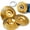 MIX, variant on Angle Grinder Polishing Pad, Wood Carving Disc Set, Tungsten Carbide Grinding Wheel Wood Carving for 4" & 4-1/2" Grinders, Woodworking Attachment for Cutting, Shaping, Sanding (Mix)