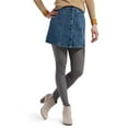 thumbnail image 2 of HUE Women's Sweater Tights with Non Control Top, Charcoal Heather-Brushed, M/L, 2 of 3
