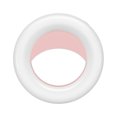 thumbnail image 1 of Generic Luz LED anular para selfies, ajustable en 3 modos de brillo y temperatura de color, diseño portátil en color rosa., 1 of 7
