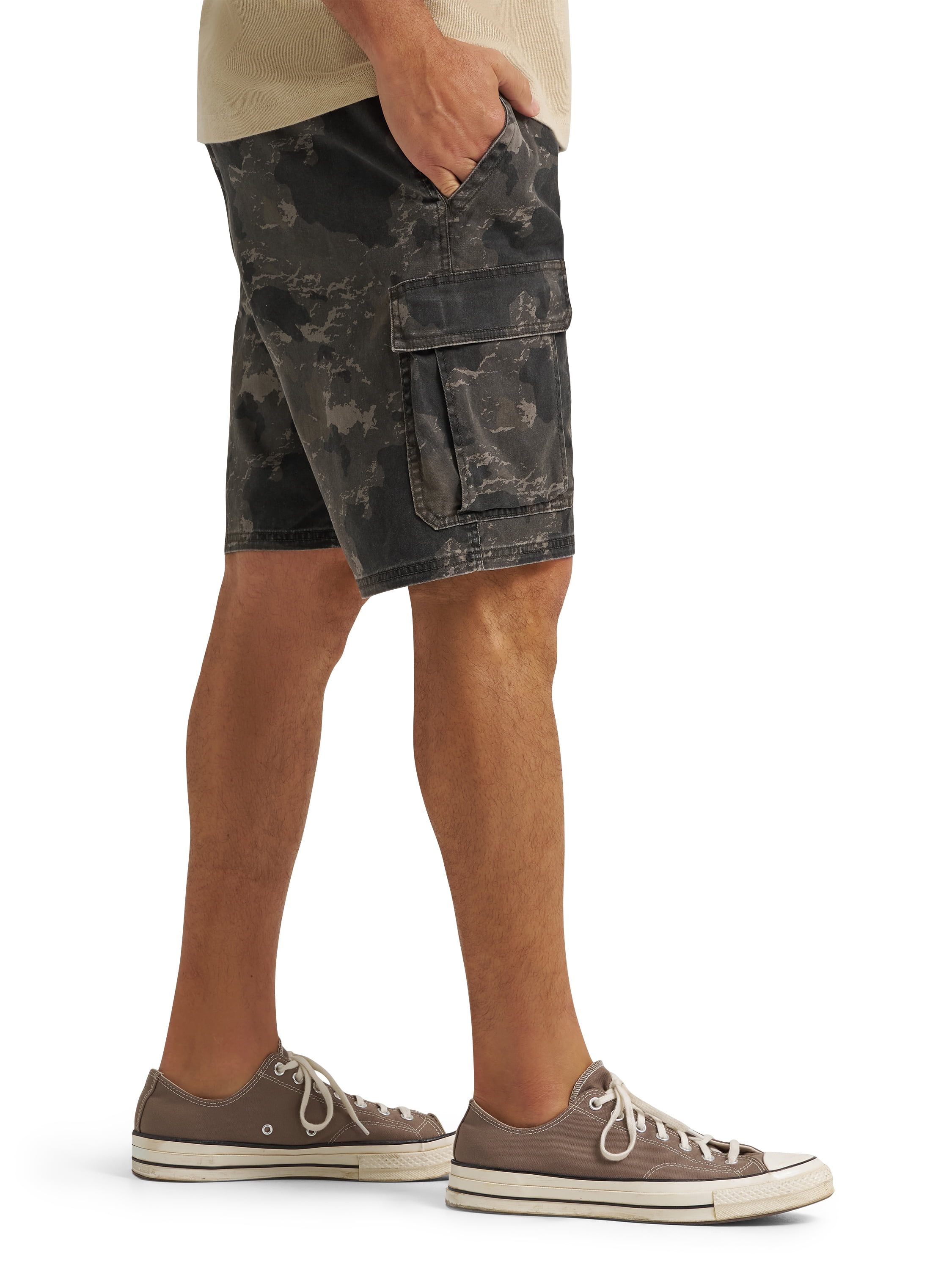 Wrangler Men's and Big Men's Stretch Cargo Shorts