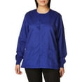 thumbnail image 1 of WonderWink Unisex-Adult's Snap Front Jacket, Galaxy Blue, Small, 1 of 4