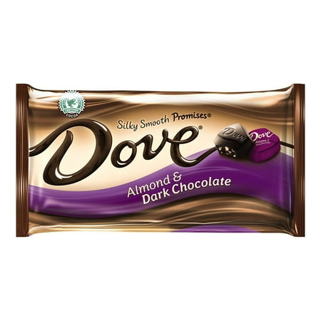 dove chocolate dark candy promises almond oz bag bars