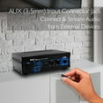 thumbnail image 3 of PYLE PCA4 - Compact Home Audio Amplifier - Stereo Power Amp, AUX/MP3/RCA Input (2 x 120 Watt), 3 of 4