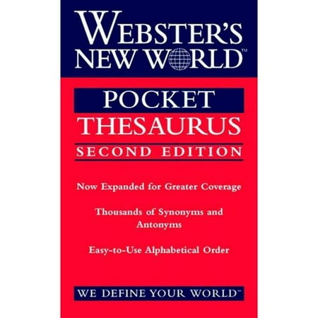 Webster's New World Pocket Thesaurus, Second Edition