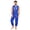 Royal Blue, variant on vastwit Men's Work Jumpsuits Sleeveless Zipper Front Waterproof Coveralls Mechanic Overalls Sauna Suit Black M