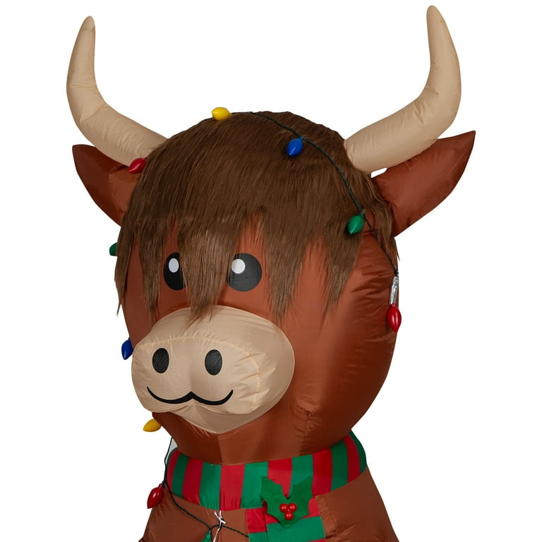 Christmas Inflatables Cow 