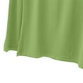 thumbnail image 4 of IWRICH Women's Undershirts V Neck Tops Soft Long Sleeve Sleep Shirt Stretchy Casual Basic Tee Shirt Green XXXL, 4 of 8