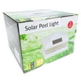 thumbnail image 5 of iGlow 1 Pack White Outdoor Garden 6 x 6 Solar SMD LED Post Deck Cap Square Fence Light Landscape PVC Vinyl Wood Bronze, 5 of 5