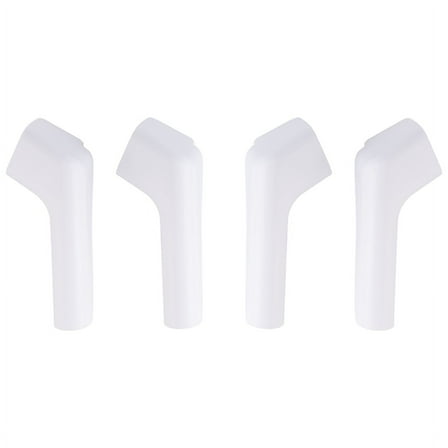RV Gutter Spouts, Rain Downspout with Extensions, Dwonspout Diverter 2 Right&2 Left Gutters White