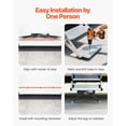 thumbnail image 4 of KFFKFF RV Step Stabilizer, Height Adjustable Step Stabilizer Kit, Camper Stair Stabilizers with Powder Coated Steel for 5th Wheels, Travel Trailers and Motorhomes, 4 of 9