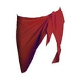 thumbnail image 1 of Langgg Paréos Cache-Maillot Jupe de Maillot Protection Solaire Vêtements en Chiffon avec Lien Ouvert Ajustable Maillot de Bain pour Extérieur Rouge Vin, 1 of 6