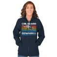 thumbnail image 4 of Colorado Ski Lovers Vacation Souvenir Unisex Fleece Graphic Zip Up Hoodie Brisco Brands 2X, 4 of 5