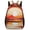 Color, variant on Radiant Mountain Sunrise Oxford Backpack Waterproof Portable Outdoor Rucksack