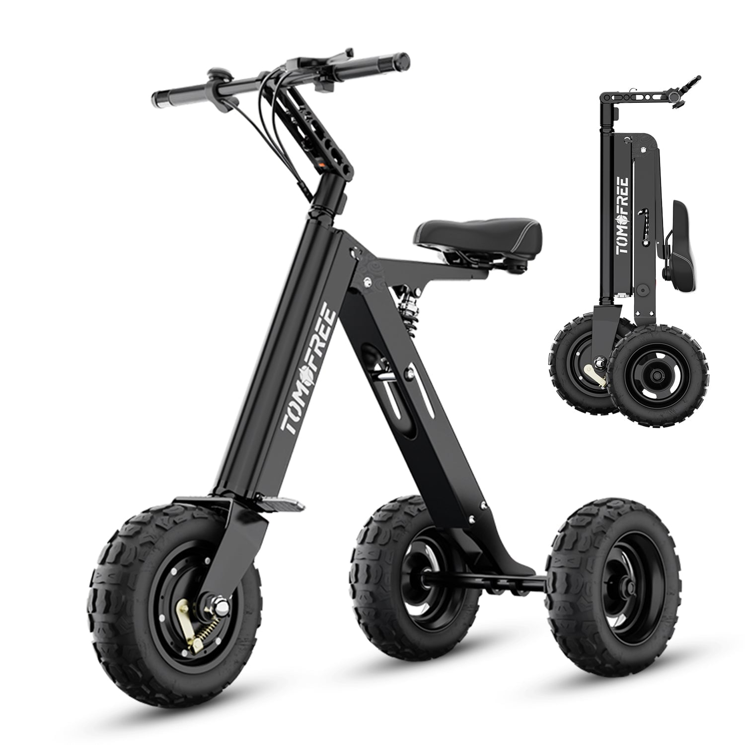 3 Wheel Electric Scooter for Adults with Seat, 15 Mph & 18 Miles Long