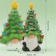 thumbnail image 5 of Resin Xmas Tree Battery Operated Xmas Gnome Ornament for Office Desk Accents, 5 of 5