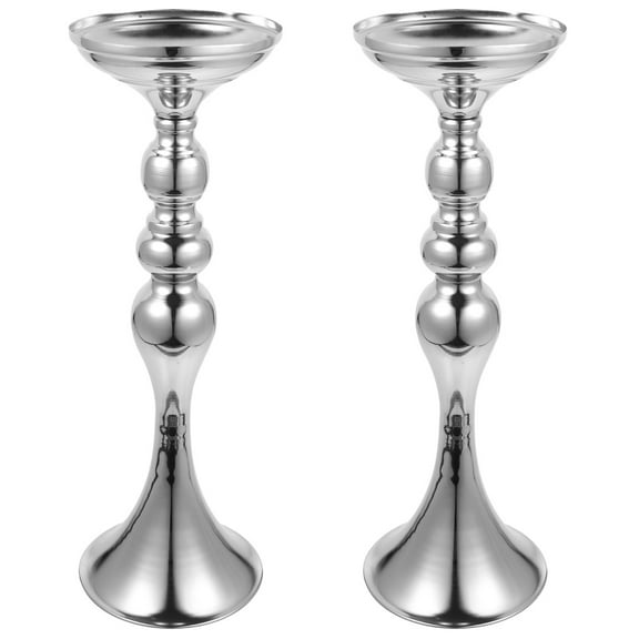 Raindrops 2pcs Wedding Party Flower Vase Dining Table Aluminium Alloy Vase Decor Table Centerpiece Vase