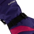 thumbnail image 3 of HOTFINGERS Adult Female Snow-Line Winter Gloves, Color: Purple/Magenta, Size: S, 3 of 5