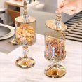 thumbnail image 3 of Frasco Transparente Intage con Tapa, Elegante Contenedor para Almacenar Frutos Secos y Dulces, Contenedor para Refrigerios, Frasco ., 3 of 5