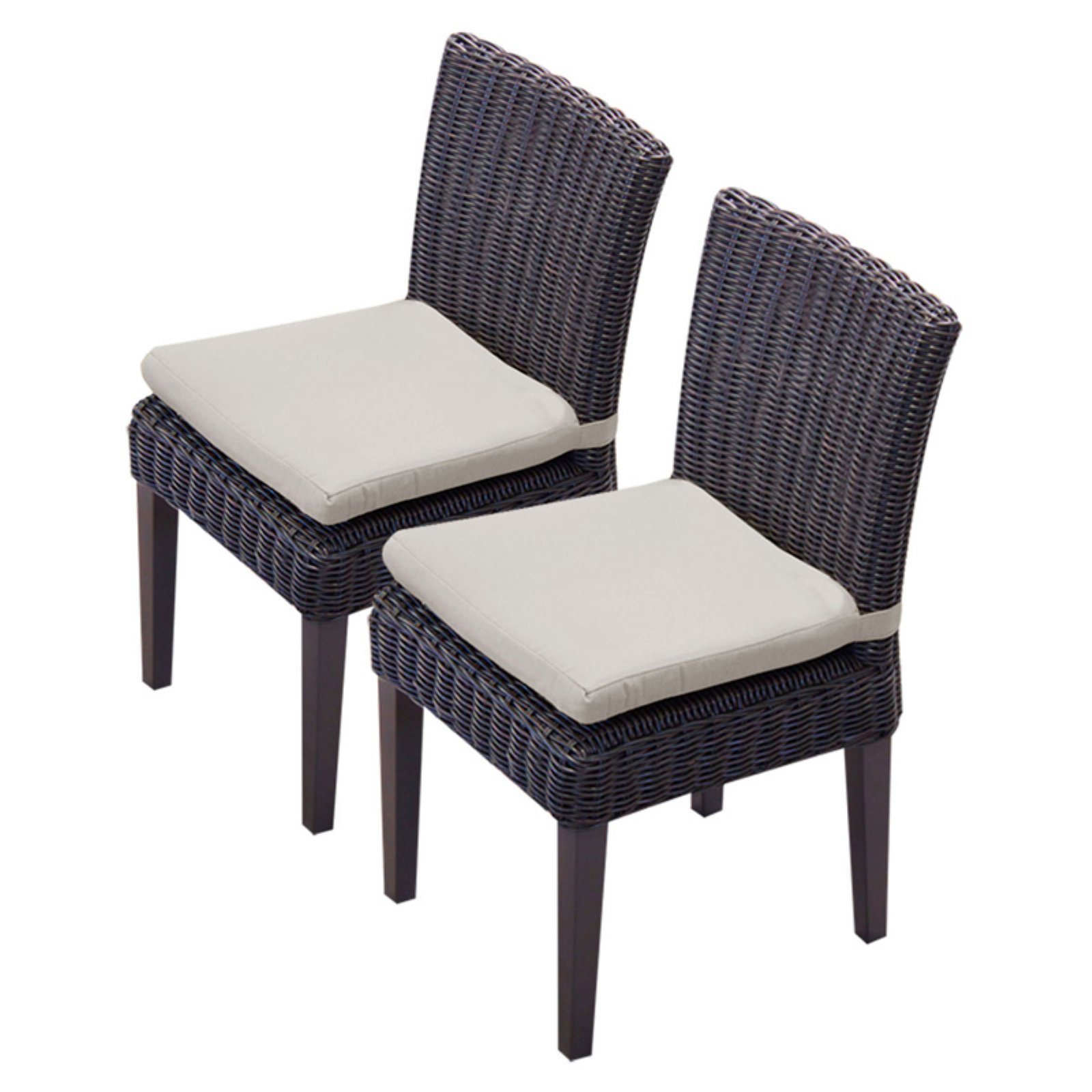 TK Classics Venice Outdoor Dining Side Chair - Set of 2 with 4 Cushion Covers - image 1 of 1