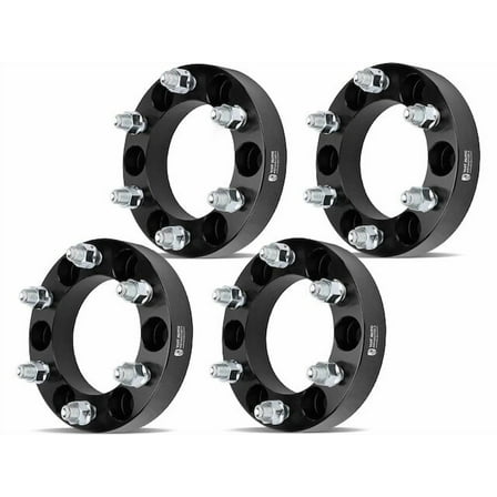Wheel Spacer Kit 4 - Compatible with 1999 - 2021 Chevy Silverado 1500 2000 2001 2002 2003 2004 2005 2006 2007 2008 2009 2010 2011 2012 2013 2014 2015 2016 2017 2018 2019 2020