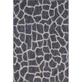 thumbnail image 1 of Unique Loom Outdoor Safari Giraffe Design Rug 6' x 9' Rectangle Dark Gray/Ivory, 1 of 2