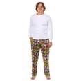 thumbnail image 3 of Super Mario Pajamas Men's Luigi Toad Yoshi Character Grid Pajama Pants Sleepwear Loungewear, 3 of 6