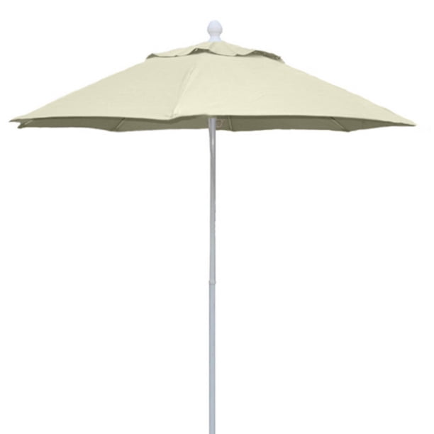 fiberbuilt champagne bronze patio umbrella base 9' Oct 6 Rib Push Up with Natural Spun Poly Canopy : Patio, Lawn & Garden and mildew Fiberbuilt Resin Free Standing Umbrella