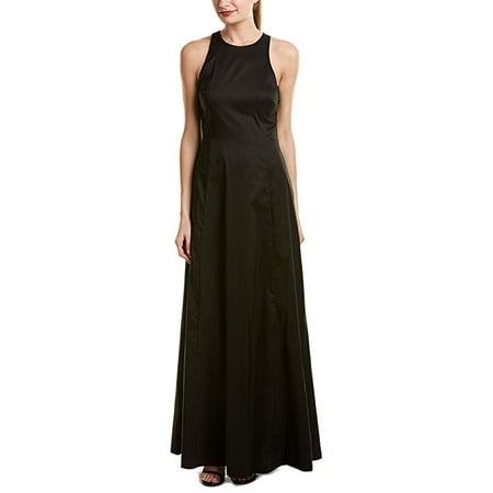 Vera Wang Women's Cut-Out Sleeveless Evening Dress, Black, (Vera Wang Best Dresses)
