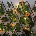 thumbnail image 1 of 20LED Girasol Luces de hadas Wdftyju Flor artificial Guirnalda, 1 of 4