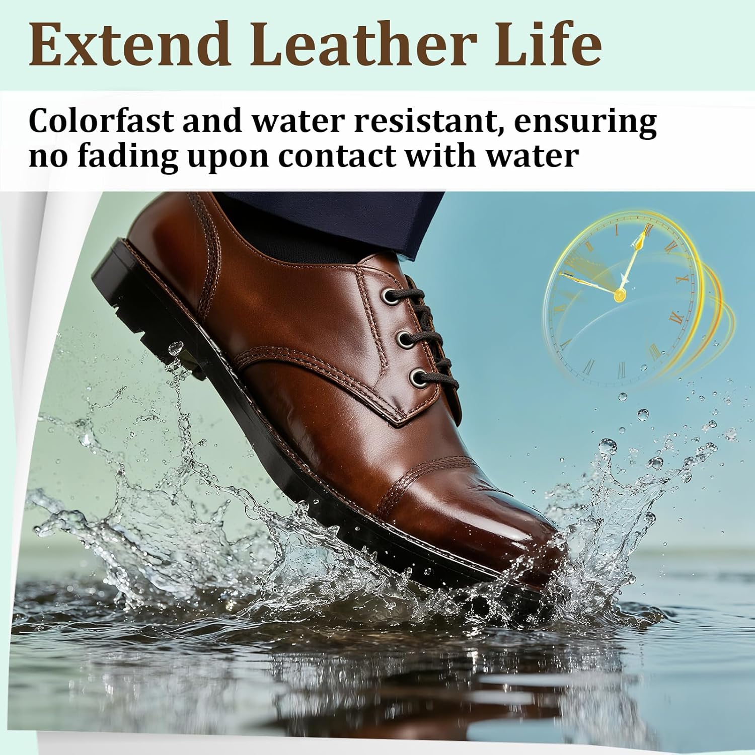 JJEAN-White Leather Recoloring Balm, Leather Repair Kit for Furniture,Leather Dye Couch Paint and Repair,Leather Scratch Remover,Leather Color Restorer for Couches Car Seats Purses Shoes