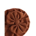 thumbnail image 5 of Biekopu Baby Windproof Bowknot Hat, Newborn Infant Girls Solid Color Lovely Wrapped Head Hat, Simple Style Hat Cap, 5 of 8