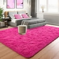 thumbnail image 7 of TWINNIS Shag Area Rug,9'x12'Soft Fluffy Area Rugs for Living Room Bedroom Kids Room Carpet,Hot Pink, 7 of 7