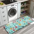 thumbnail image 3 of Pioneer Flower Floral Print Pattern Kitchen Rug Mat,Kitchen Runner Rugs Non Skid Washable,Decorative Kitchen Floor Mats for Kitchen,Sink,Laundry,17"x47.2", 3 of 7