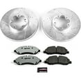 thumbnail image 3 of PowerStop Front Z36 Truck & Tow Carbon-Fiber Ceramic Brake Pad and Drilled and Slotted Rotor Kit Fits: FORD Select Models K7150-36, 3 of 9