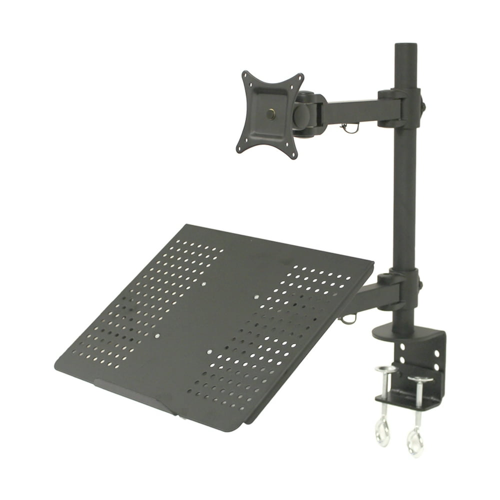 NavePoint Monitor Laptop Desk Stand Monitor Mount cclamp Adjustable