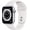 Silver, variant on Restored Apple Watch Series 6 (GPS + Cellular, 40mm) Silver Aluminum Case with White Sport Band