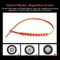 thumbnail image 4 of INTSUPERMAI 10pcs Universal Snow Tire Chains for Car Truck SUV Anti-Skid Winter Emergency Muddy Driving, 4 of 5