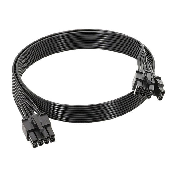 100cm Male to Male 8Pin to 6 2 Pin PCIE GPU Power Cable for GPU Power Supply Compatibility