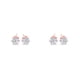 thumbnail image 4 of Sonducket Pendientes elegantes de cristal elegantes a la moda, pendientes redondos con cuentas de estrella en forma de estrella romántica de rosa roja 4mm 2Conjunto, 4 of 6