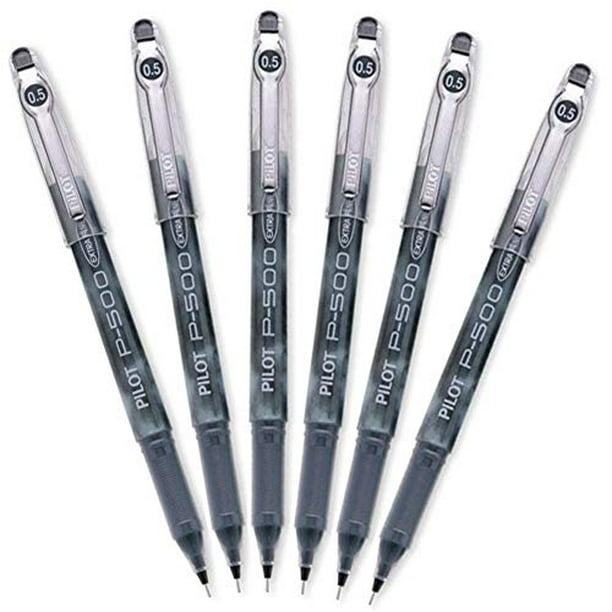 Pilot Precise P500 Gel Ink Rolling Ball Pens, Extra Fine Point, Black