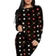 thumbnail image 2 of Conjunto de Pijama para Mujer Shendy Vendy Manga Larga Cuello Redondo con Estampado Transpirable, 2 of 4