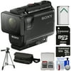 Sony Action Cam HDR-AS50 Wi-Fi HD Video Camera Camcorder with 32GB Card + Battery + Case + Tripod + Kit